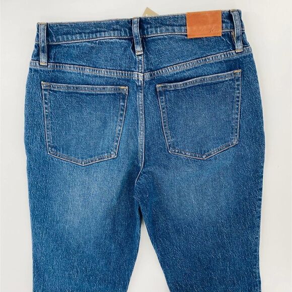 J.Crew 10" Demi-Boot Crop Jean In Stone Street Wash Size 30 - Picture 11 of 13